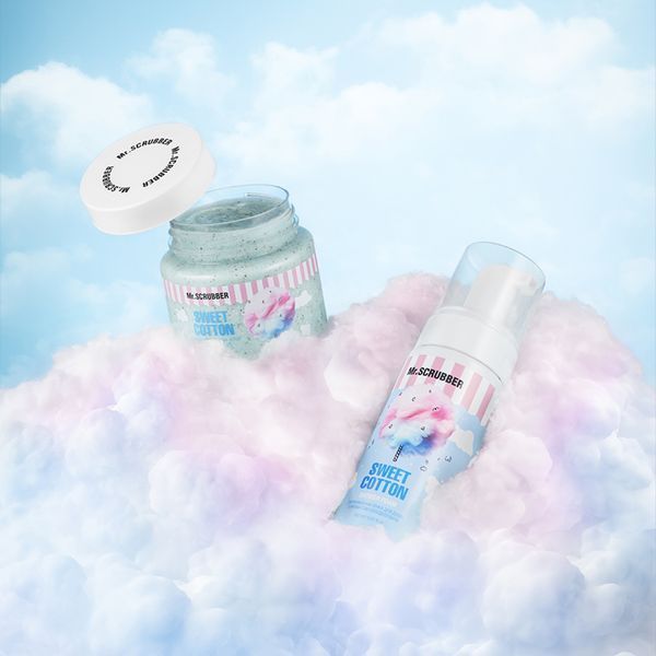 Парфумована пінка для душу з ароматом солодкої вати Sweet Cotton Mr.SCRUBBER, 150 мл 1780770617407 фото