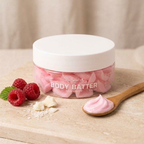 Батер суфле для тіла Top Beauty Body Butter Raspberry, 150 мл 1780856512353 фото