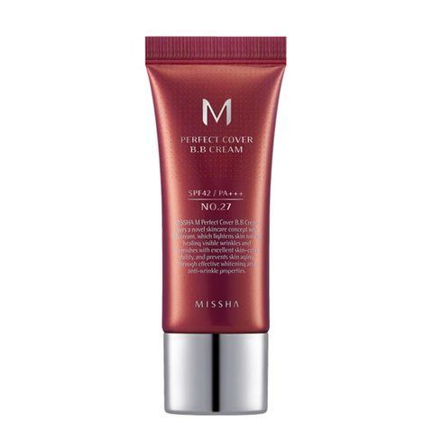 MISSHA BB-крем для обличчя M Perfect Cover SPF42/PA+++ №27 Honey Beige, 20 мл 1792244528445 фото