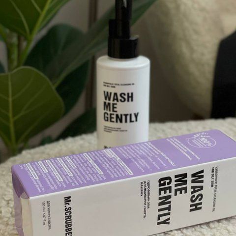 Гідрофільна олія для вмивання і зняття макіяжу Wash Me Gently для шкіри, схильної до жирності, Mr.SCRUBBER, 150 мл 1780771864086 фото