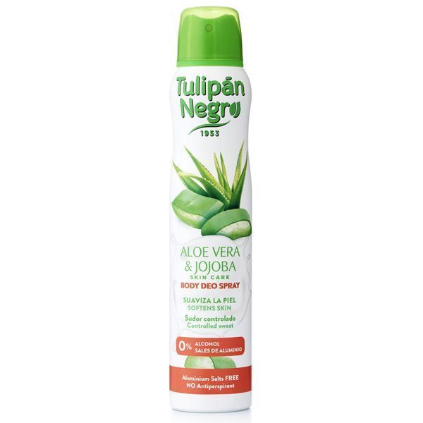 Tulipan Negro Deo Spray Aloe Vera y Jojoba &mdash; дезодорант-спрей з алое вера та жожоба 200 мл TN-DEO-SPRAY-ALOE-JOJOBA-200 фото