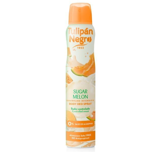 Tulipan Negro Deo Spray Sugar Melon &mdash; дезодорант-спрей 200 мл TN-DEO-SPRAY-SUGAR-MELON-200 фото