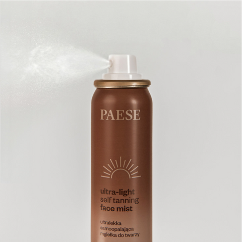 Ультралегкий спрей для автозасмаги обличчя Paese 75мл PS self tanning фото