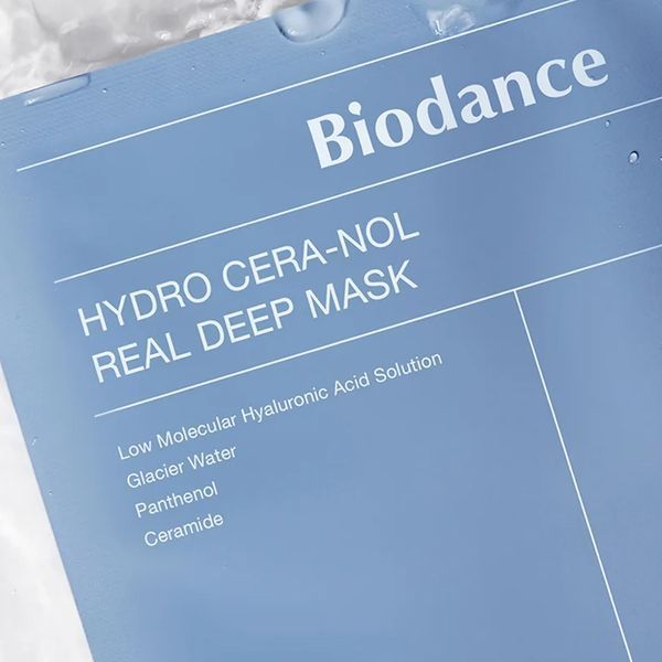 Гідрогелева маска для зволоження та відновлення бар&rsquo;єра Hydro Cera-nol Real Deep Mask Biodance 1781441857235 фото