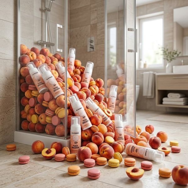 Парфумована пінка для душу з ароматом персикового макарона Peach Macaron Mr.SCRUBBER, 150 мл 1780770812559 фото