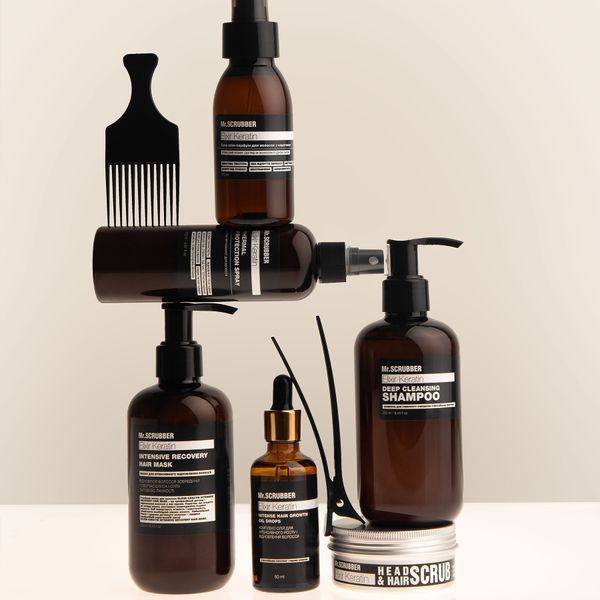 Шампунь для глибокого очищення Elixir Keratin Mr.SCRUBBER, 250 мл 1780774850632 фото