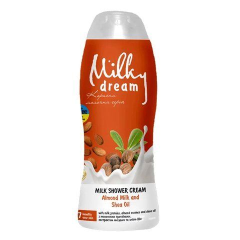 Крем-гель для душу Milky Dream мигдалеве молочко та олія Ши 1780678040429 фото
