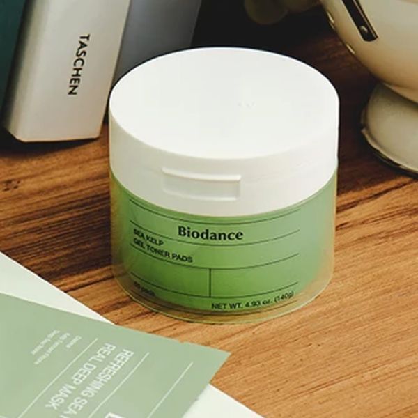Гелеві тонер-пади для заспокоєння та балансу шкіри Sea Kelp Gel Toner Pads Biodance 60шт 1781429045798 фото