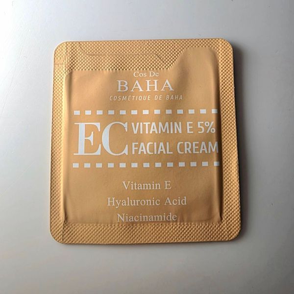 COS DE BAHA Антиоксидантний крем-гель для обличчя з вітаміном E EC Cream, тестер 1,5 мл 1791291099466 фото