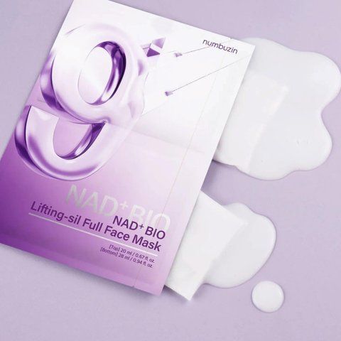 numbuzin Ліфтинг-маска для обличчя No.9 NAD+ BIO Lifting Full Cover Facial Mask, 1 шт. No.9 NAD+ BIO Lifting Full Cover Facial Mask фото