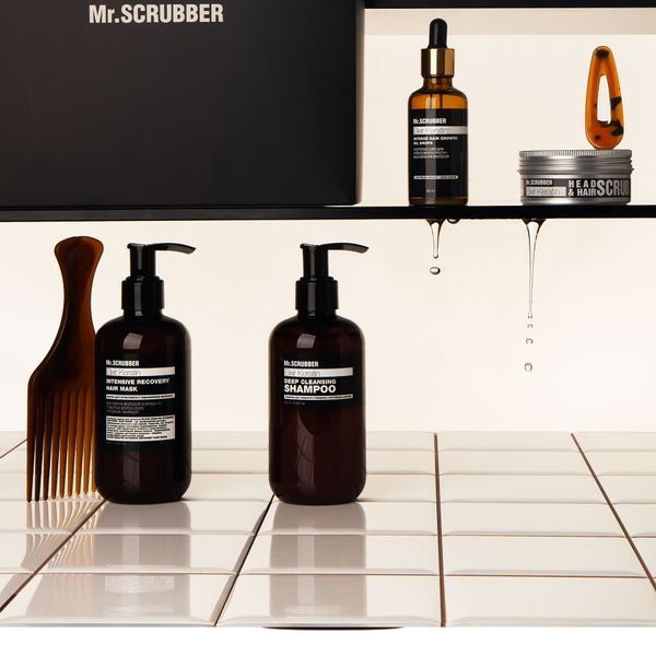 Маска для покращення стану пошкодженого волосся Elixir Keratin Mr.SCRUBBER, 250 мл 1780774938522 фото