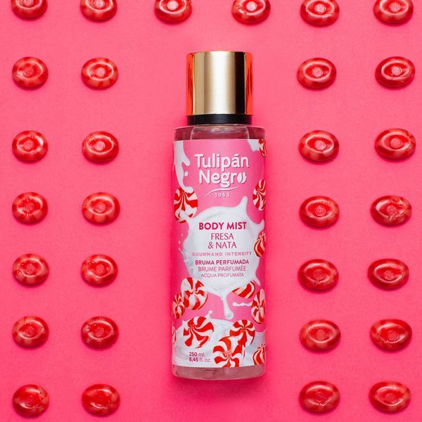 Tulipan Negro Body Mist &laquo;Полуничний крем&raquo; &mdash; міст для тіла TN-BM-STRAW-250 фото
