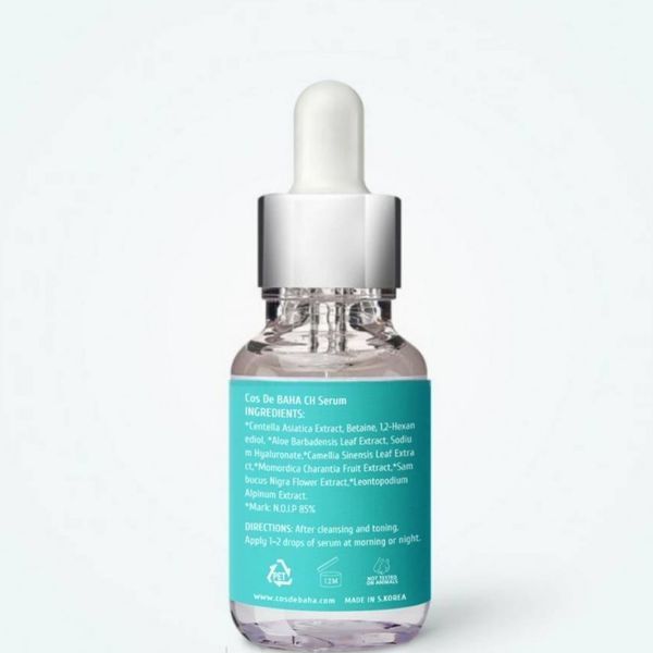COS DE BAHA Сироватка для обличчя з центелою Centella Serum (CH), 30 мл 1792162369228 фото