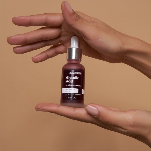 Кислотна сироватка-пілінг для обличчя HOLLYSKIN Glycolic Acid 30 мл 1787738906665 фото