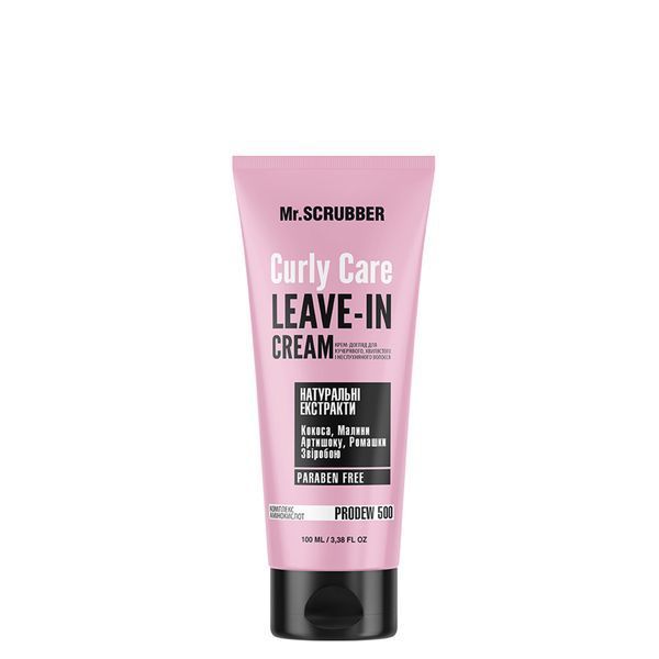 Крем для кучерявого волосся Curly Care Mr.SCRUBBER, 100 мл 1780774332365 фото