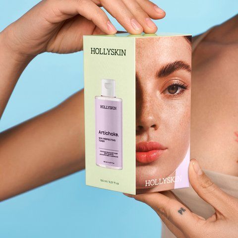 Охолоджувальний тонер для обличчя HOLLYSKIN Artichoke Skin Perfecting Toner 150 мл 1780766278984 фото