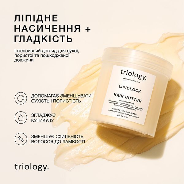 Triology Інтенсивний ліпідний батер для волосся LIPIDLOCK, 250 г 1792574331479 фото
