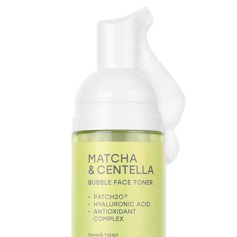 Пінний тонер HOLLYSKIN Matcha & Centella для заспокоєння шкіри 150 мл 1780763738421 фото