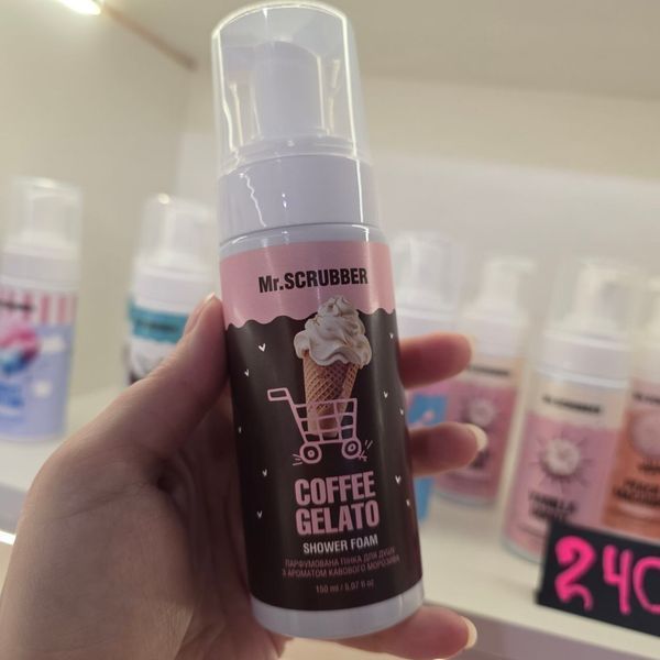 Парфумована пінка для душу з ароматом кавового морозива Coffee Gelato Mr.SCRUBBER, 150 мл 1780770480875 фото